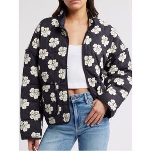 NEW Free People Chloe Floral Print Jacket Size Medium